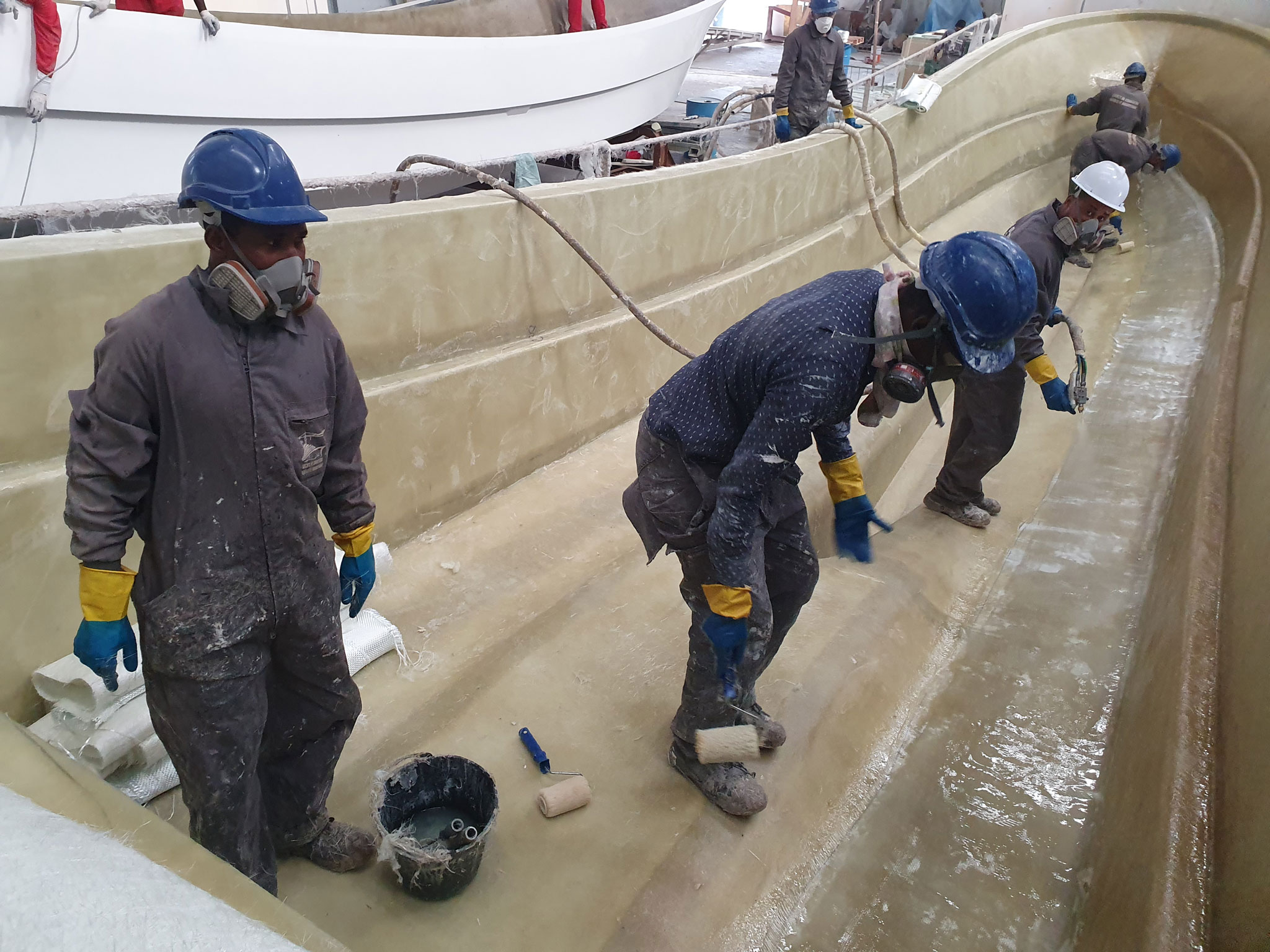 Coque en lamination CNM