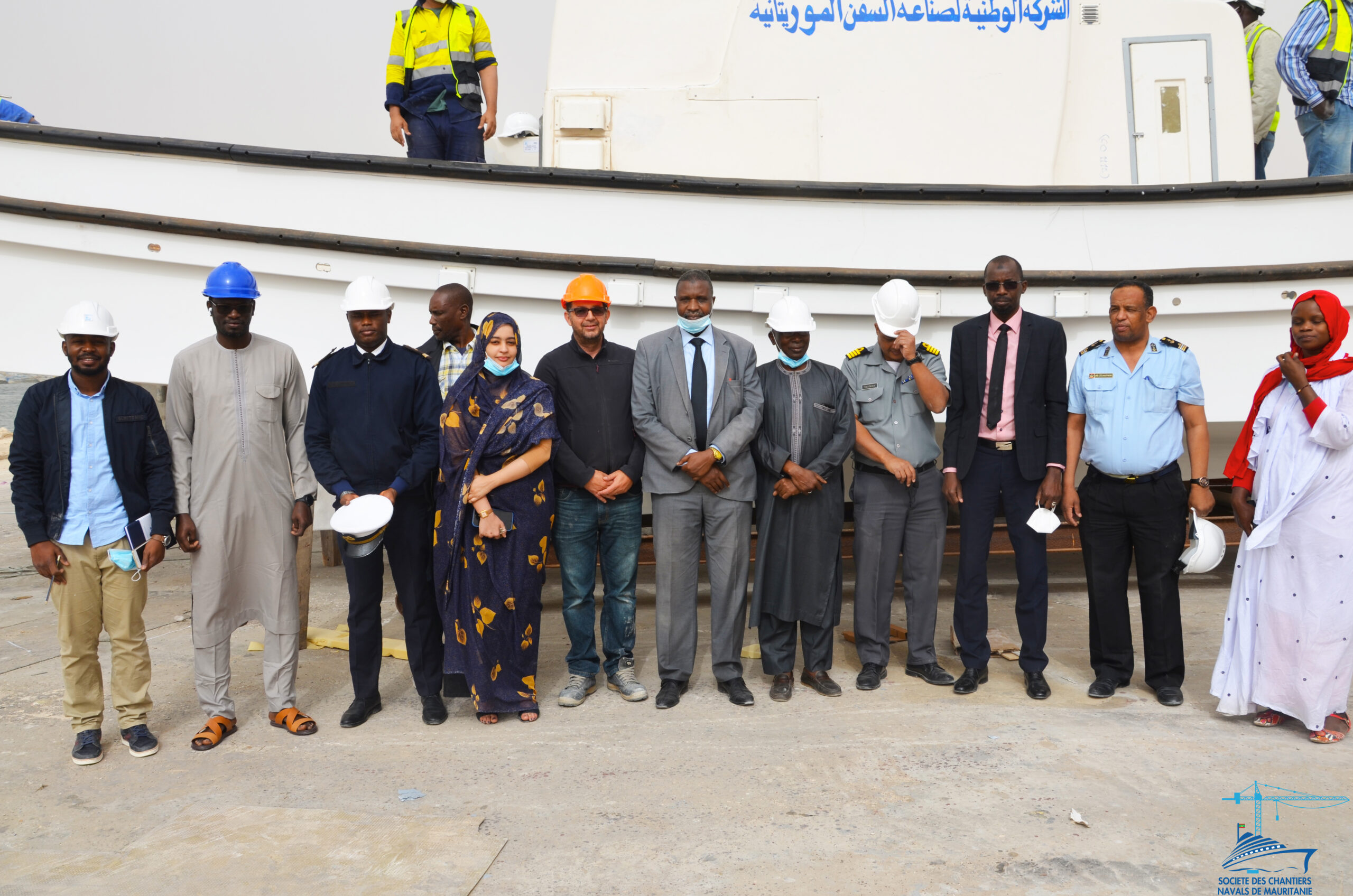 Visite des installations navales